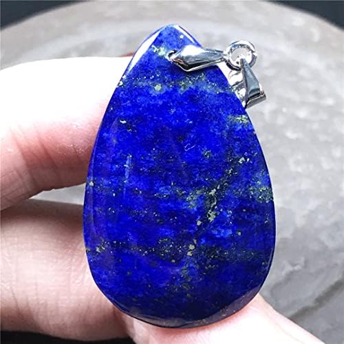 טבעי כחול מלכותי לפיס לאזולי אבן נדירה תכשיטים תליונים לאישה גבר אהבה עושר רייקי מזל מתנה קריסטל 33x20x6