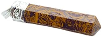 תליוני עיפרון של Caligraphy DCE תליוני יוניסקס קריסטל טבעי חצי תליוני אבן יקרים - תליוני ריפוי על ידי יצוא