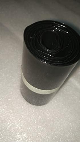 שחור 1M PVC חום מכווץ חומרי בידוד צינורות 30/40/46/50/60/70/86 ממ רוחב עבור צינורות עטיפת סרטים של סוללת LIPO