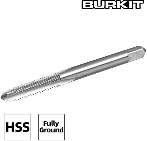Burkit M5.5 x 0.75 חוט ברז על יד ימין, HSS M5.5 x 0.75 ברז מכונה מחורצת ישר