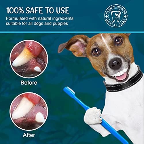 כלב משחת שיניים מנטה, מתקדם לחיות מחמד שיניים טיפול משחת שיניים, מקצועי שיניים ניקוי ורענן נשימה שיניים טיפול