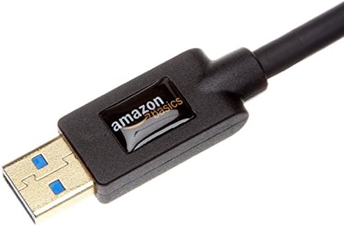 יסודות אמזון USB 3.0 כבל הרחבה- A-MALE לחוט מתאם A-Peme