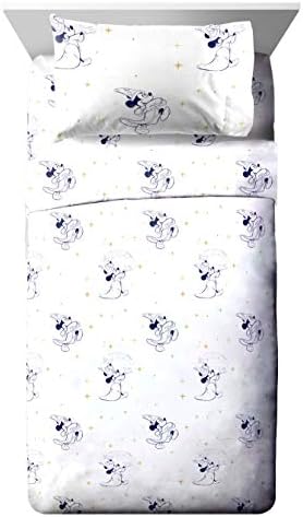 ג'יי פרנקו דיסני פנטסיה 7 חתיכות סט מיטה מלא - כולל שמיכה וסדין - מצעים תכונות מיקי מאוס - מיקרופייבר עמיד