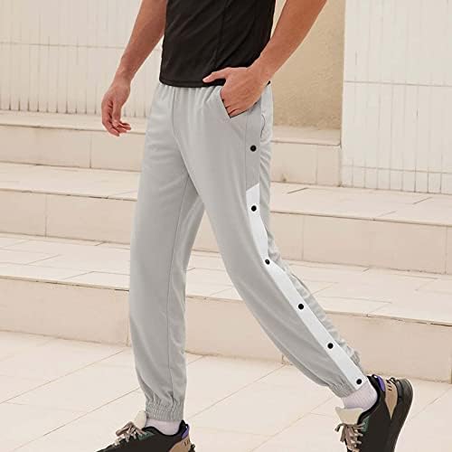 מכנסי זיעה של SEZCXLGG לגברים גברים משחלים סרבלים מודפסים עבודת כיס ספורט מכנסי מכנסי מכנסיים מזדמנים