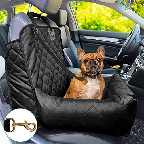 כלב רכב מושב כיסוי כלב רכב מיטת כלב בוסטרים מושב כלב רכב נסיעות בטיחות עם חגורת בטיחות, את מושב כיסוי יכול