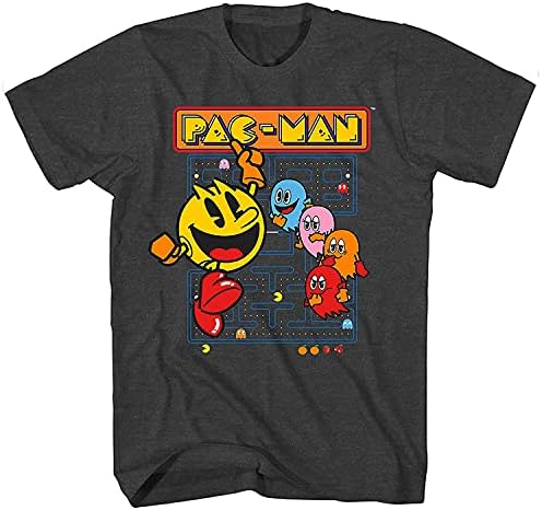 פקמן הרשמי פקמן וידאו משחק חולצה-נמקו עטרי רשמי חולצה