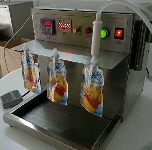 טמפרטורת נירוסטה ברמה גבוהה טמפרטורת סטנד-אפ מכונת מילוי חלב סויה, מילוי חומר ניקוי נוזלי, מכונת מילוי