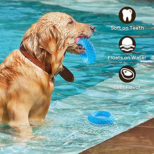 צעצועים לבריכת כלבים של איפטי, צעצועים כלבים צפים למים, צעצועי כלב צעצועים של כלבים צעצועים לעיסה אגרסיבית לעיסה