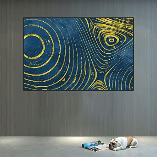 מופשט דפוס קו זהב מודרני סגנון נושא קיר אמנות דקורטיבי ציור דקורטיבי קישוט חדר שינה קישוט לילדים מתנה
