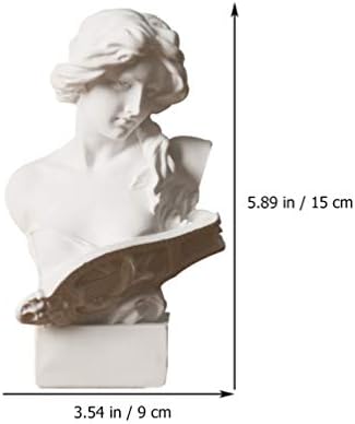 Vorcool de Bust Roman Roman Bust Collection of Louvre Piano Girl Bustue Crautue Crafts Labtop Puittop