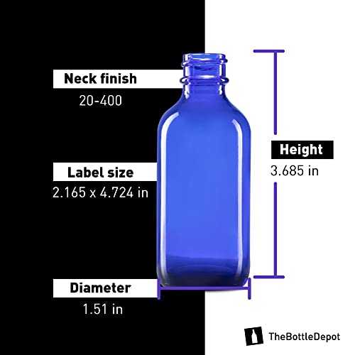 הבקבוק מחסן 5 COLRS הועיל בתפזורת 72 חבילה 2 גרם בקבוקי זכוכית כחולה קובלט עם טפטפת; כמות סיטונאית לשמנים אתרים,