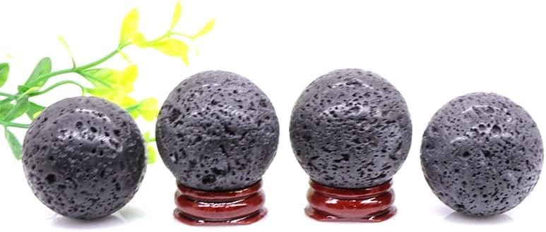 טוקוס אבן טבעית קריסטל קוורץ געש פסל כדור געש יוני כדור רייקי קוורץ גלובוס מעסה מתנות DIY אוסף
