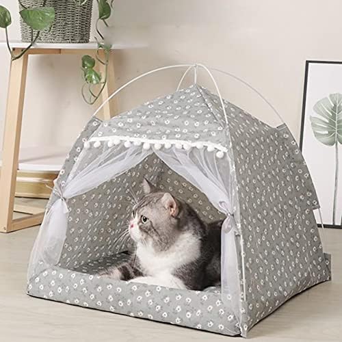 חיות מחמד אוהל מיטת חתול בית מפנק מוצרים עבור אביזרים לחיות מחמד קומפי מרגיע חתול מיטות לכלבים קטנים
