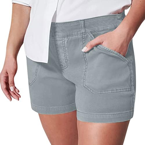 מכנסיים קצרים של נתיב לנשים מכנסי טיול רגליים רגילים מכנסיים קצרים מקזעים של מכנסיים קצרים של ברמודה
