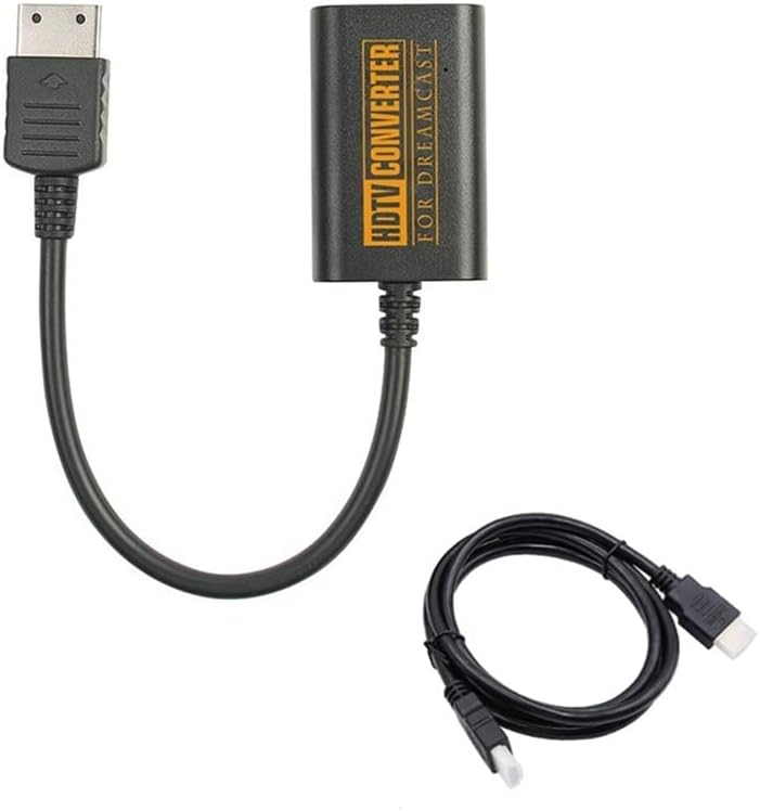 מתאם ממיר תואם HDMI עבור קונסולות Sega Dreamcast קונסולות HDMI-Compatible/HD-Link עבור Dreamcast 480i,