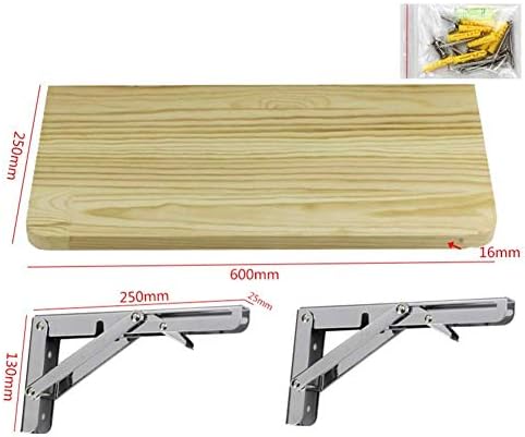 PIBM פשטות מסוגננת מדף מדף רכוב שולחן מתלה צף שולחן מחשב נייד שולחן כתיבה משולש מדף ספינות שולחן אוכל מתכת עץ מלא