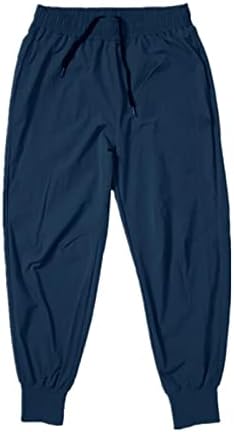 מכנסי Miashui ו- Yoga צבע רגיל בצבע חלק חלק מכנסי ספורט מכנסי כושר לגברים קיץ דק רופף כוכב ייבוש מהיר