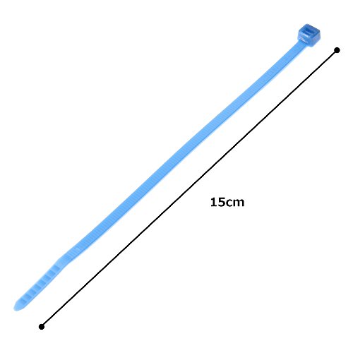 Panduit Plt2i-M6 כבלים, ביניים, אורך ניילון 6.6, 8.0 אינץ ', כחול