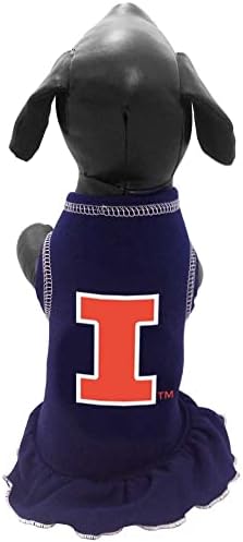 NCAA אילינוי נלחם בשמלת כלבים מעודדת של איליני