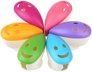 4 יחידות פעוט מברשת שיניים בעל קיר רכוב מברשת שיניים מחזיק חיוך מברשת שיניים מחזיקי מברשת שיניים