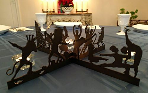 גדול חג המולד מפצח אגוזים חבילת בלט מרכזי עבור שולחן על ידי ואלרי אטקיסון, משומן ברונזה