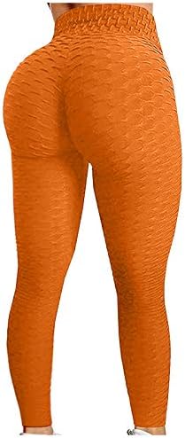 עור מכנסיים לנשים קצוץ אמצע עלייה סקיני כושר צ 'ינו מכנסיים בתוספת גודל נשים למשוך על מכנסיים