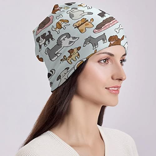 בייקוטואן חמוד גור דפוס הדפסת כפת כובעי גברים נשים עם עיצובים גולגולת כובע