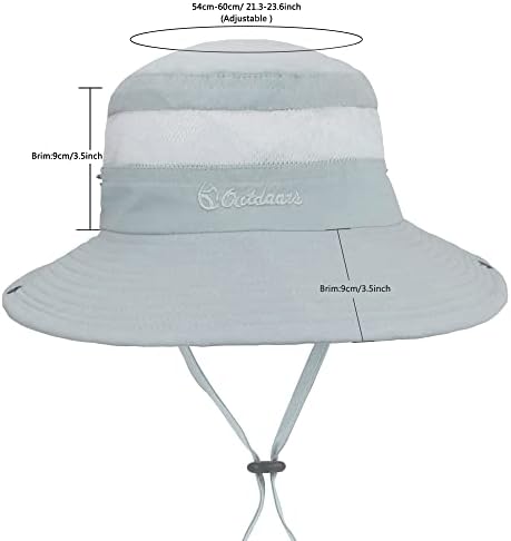 כובע שיג של גברים ונשים כובע דיג כובע דיג חיצוני שוליים רחבים ספארי כובע דלי יבש מהיר