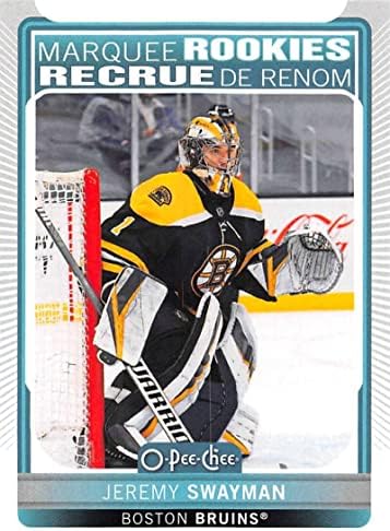 2021-22 O-PEE-CHEE 525 ג'רמי סווימן RC טירון בוסטון ברוינס NHL הוקי כרטיס מסחר