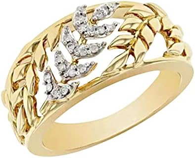 2023 חדש זירקון יהלומי טבעת לנשים תכשיטים אביזרי לנשים גברים פופולרי זהב משקפיים טבעת אצבע