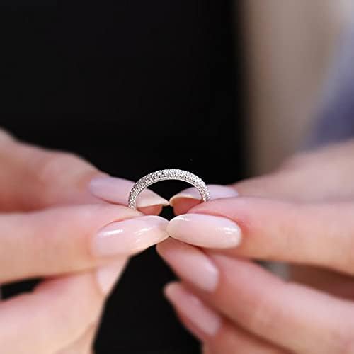 2023 טבעת יהלום חדשה לנשים תכשיטי אופנה אביזרים פופולריים טבעות חיוניות