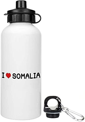 Azeeda 400ml 'אני אוהב סומליה' ילדים לשימוש חוזר בקבוק מים / שתייה