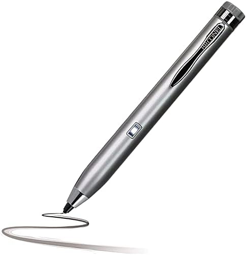עט חרט דיגיטלי של Broonel Silver Point Digital Active - תואם ל- Acer Predator Triton 300 מהדורה מיוחדת 14 מחשב
