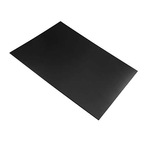 לוח קצף מורחב לוח קצף קשיח עמיד קל משקל למצגות שלטים אמנות אמנות מסגור, הצג שחור 0.12 אינץ '11.81 אינץ' 15.75
