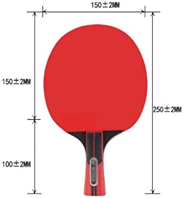 טניס שולחן מגדיר מחבט טניס שולחן עם שתי חליפות למתחילים טניס טניס ישיר מחבט אופקי מחבט מקצועי