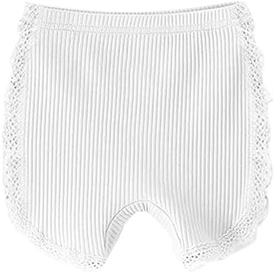 ביטוח בנות קטנות בקיץ סגנון דק תחתונים שכבה מכנסיים קצרים במפשעה קדמית לנשים מכנסיים אתלטים מוצקים