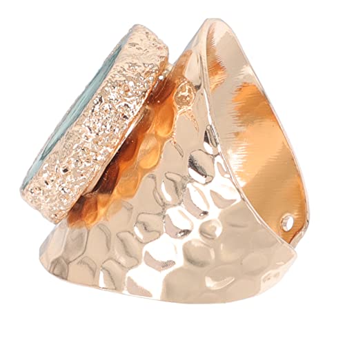 טבעות טבעת טבעת קריסטל לנשים טבעי אבני חן ציפורן תכשיטים בעבודת יד סוליטייר קישוט לנשים בנות זהב קריסטל בציר