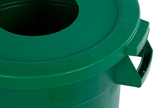 CFS 34102009 מיכל פסולת עגול ברונקו בלבד, 20 ליטר, ירוק