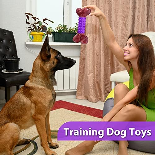 צעצועי כלבים קשוחים של אפסירי לעיסות אגרסיביות גזע גדול, צעצועי לעיסה של כלבים, צעצועים לכלבים עמידים,
