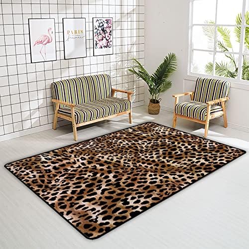 שטיח מקורה שטיח מקורה מחצלת נמר צבעוני לסלון חדר שינה משתלת חינוכית חינוכית שטיחים שטיחים 60x39in