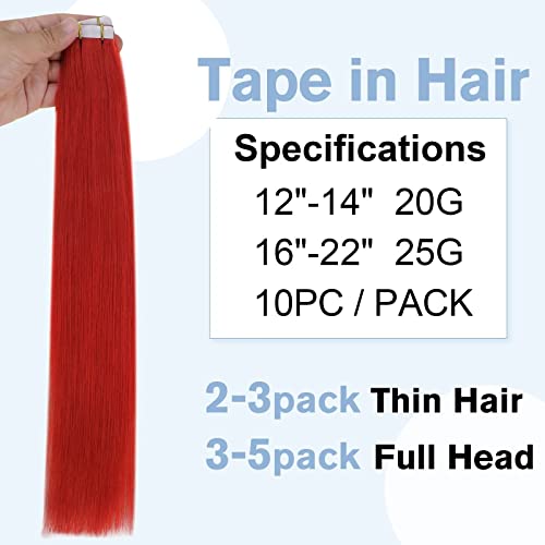 כדי לחסוך יותר, הקש על שתי חבילות בתוספות שיער שיער אנושי אמיתי 4 &אדום 12 אינץ
