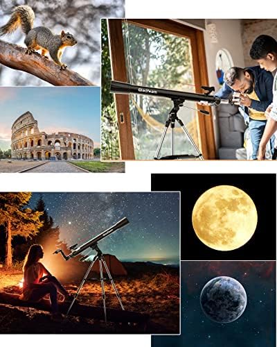 טלסקופים למבוגרים מתחילים, 70 ממ צמצם 900 ממ אורך מוקד טלסקופים של אסטרונומיה ניידת לילדים, טלסקופ נסיעות