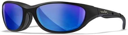 Wiley x Airrage Cownivate משקפי שמש מקוטבים, משקפי בטיחות לגברים ונשים, הגנת עיניים UV לירי, דיג, אופניים