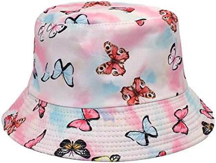 כובע דלי כובע שמש בחוץ כובע גינה אופנה קיץ חוף מתכווננת כותנה כותנה כותנה כובע דגים כובע הליכה מתקפל אדום