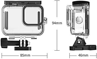 Dagijird קל משקל עמיד למים גלישה גלישה דיור מארז צלילה מעטפת כיסוי + 3 יחידות עדשות סט עבור GoPro