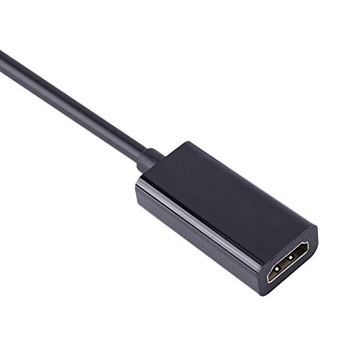 Nunafey DisplayPort v1.1 DP זכר ל- HDMI כבל מתאם נקבה HDMI, DP זכר ל- HDMI כבל נקבה, HD Audio Displicting