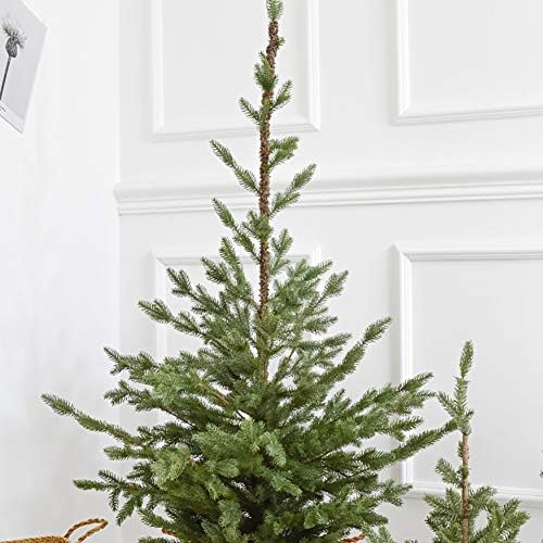 Dulplay 6ft Spruce על עץ חג המולד מלאכותי, עץ חג המולד הצפנה, לחנויות ומלונות לקישוט לחג ובמלונות