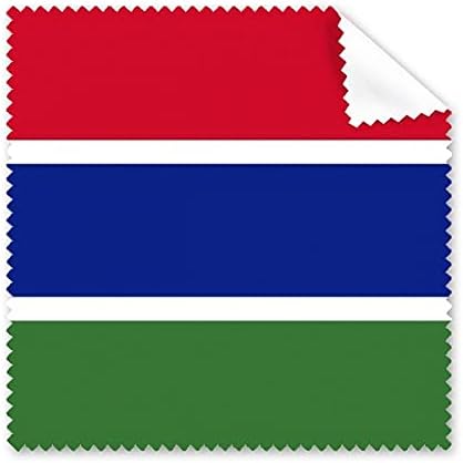 את גמביה לאומי דגל אפריקה המדינה ניקוי בד טלפון מסך משקפיים מנקה 5 יחידות