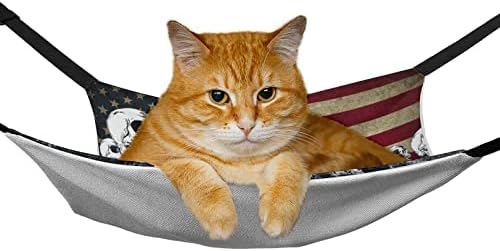 דגל גולגולת ערסל לחיות מחמד סטנד מיטת חתול ציוד לחיות מחמד יכולת נשימה מצוינת הרכבה קלה בתוך הבית בחוץ