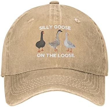 מצחיק טיפשי גוס כובע טיפשי אווז על רופף כובע לנשים אבא כובעי מצחיק כובעים